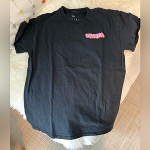 Empyre “Gmura” Graphic Tee Black Skate Streetwear Pink Logo M